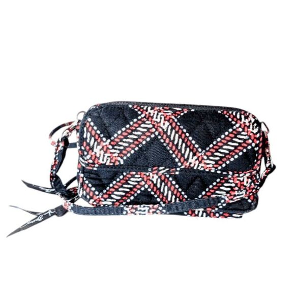 VERA BRADLEY All In One Crossbody In Minsk Plaid Pattern - Picture 2 of 5